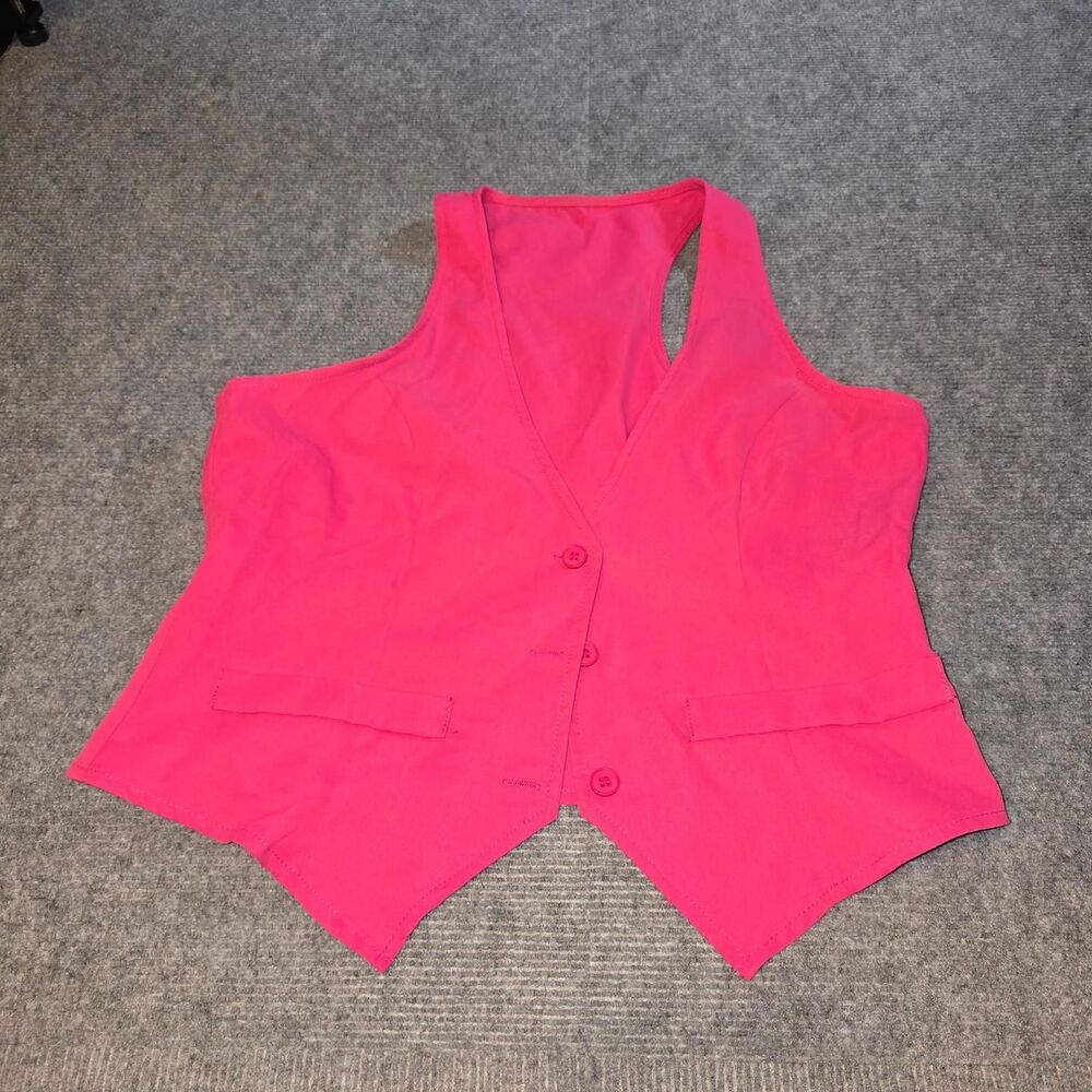 Shein Women's Pink Gilet